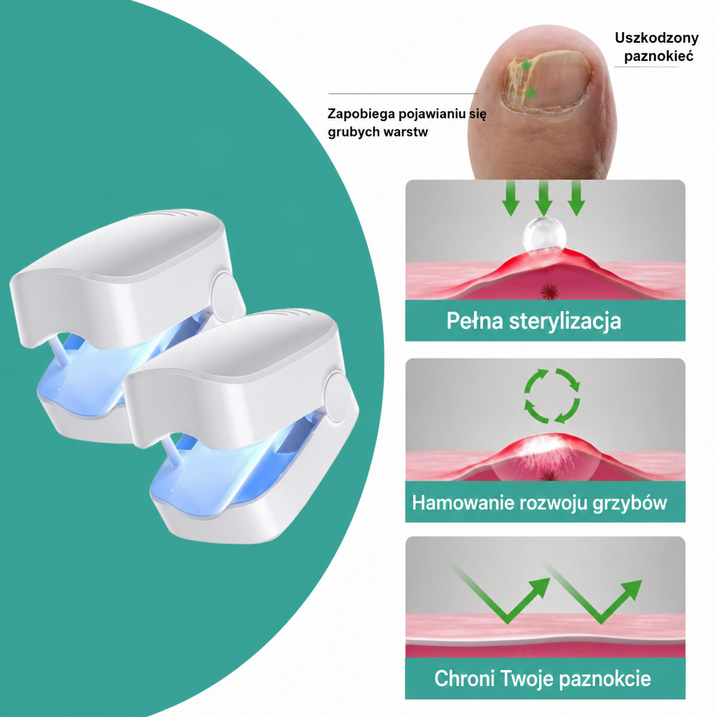 Zdrowa Stopa™ Laserowa Regeneracja Paznokci